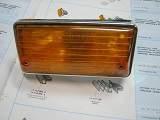 front lamp fiat 124 normal